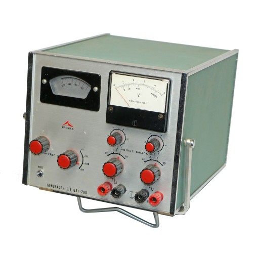 Generador de frecuencias cuadradas y redondas Promax, mod. B. F. GBT-200 (3213036)